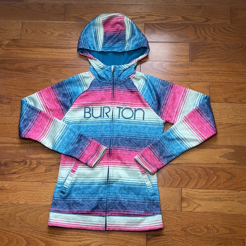 Burton Women’s Hoodie Full Zip Jacket Coat x extra small Colombo WB Peak